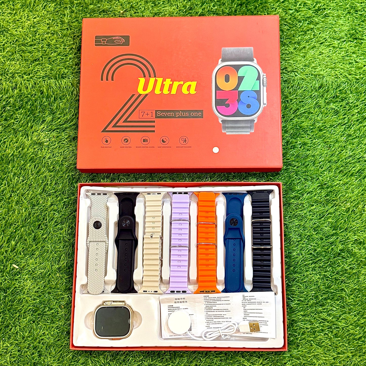 Ultra2 7 In 1 Strap Smart Watch